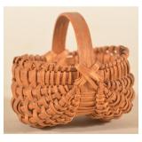 Excellent Pennsylvania Miniature Buttocks Basket