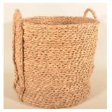 Large Corn Husk Laundry Basket