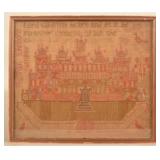 Antique Needlework "Hannah Johnson
