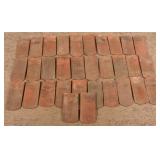 Antique Berks County, PA Redware Roofing Tile
