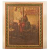 Wilder M. Darling Signed Oil on Canvas Painting