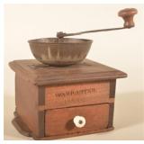 Signed & Dated Pennsylvania Walnut Coffee Grinder