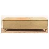 Pennsylvania Painted Wood Box/Bench w/ Double Lid
