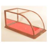 Antique Curved Front Union Showcase