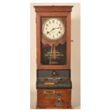 International Time Recording Co Hanging Time Clock