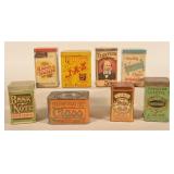 Collection of Small Advertising Cigar Tins
