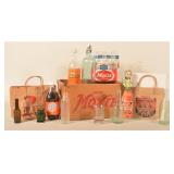 Collection of Whistle & Moxie Soda Pop Advertising