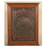 Humphreys Veterinary Specifics Display Cabinet