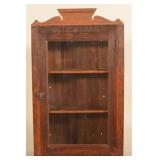 Early Glass Front Dr. Claris Veterinary Cabinet