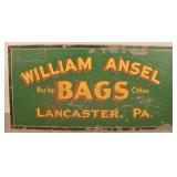 Excellent William Ansel Lancaster Advertising Sign