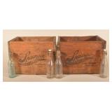 Group Sprenger Brewery Crates & Beer Bottles