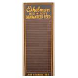 Excellent Eshelman Red Rose Feed Chalkboard Sign