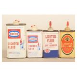 Group Sohio Lighter Fluid Handy Oil Cans