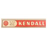 Excellent Kendall Motor Oil Self-Framed Sign