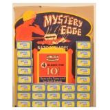 "Mystery Edge" NOS Easel-Back Razor Blade Display