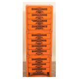 Dorman Star Washer Co. Nuts & Bolts Cabinet