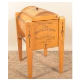 Country Store Mustard-Painted Blanchard Churn