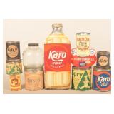 Karo, Spry, Hearth Club & Crisco Kitchen Items