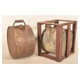 Two Antique Gas/Oil Rocker Cans