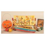 Collection of Toys, Halloween, Sea Queen Tin Boat