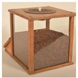 Early Primitive Coffee Bean Countertop Display