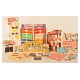 Collection Vintage Cardboard Comb & Other Displays