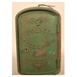 Gamewell Company Cast Iron Police Telegraph Box
