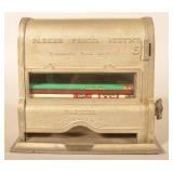 Parkers Pencil Service 5 Cent Coin-Op Machine