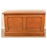 Small Antique Recessed-Panel General Store Counter