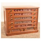 7-Drawer Glass Front Clark