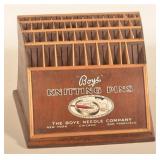 Boye Knitting Pins Country Store Display