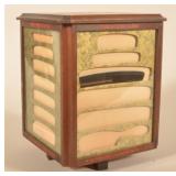 Excellent Ace Combs Revolving 1920s Wood Display