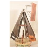 Disston Saw Hanging Hardware Store Display