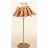 Vintage Tall Figural Chrome & Steel Cigar Display