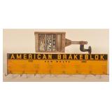 American Fan Belts Display & Sinclair Gas Pricer