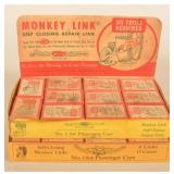 Two NOS Boxes Monkey Links Tire Chain Displays
