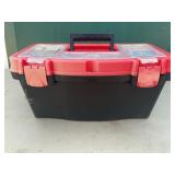 Plastic Tool Box With Accessories