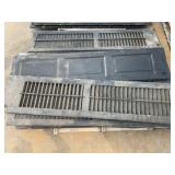 Black Wooden Shutters and Panels