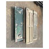 Weathered Wooden Shutters