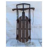 Wood and Metal Sled