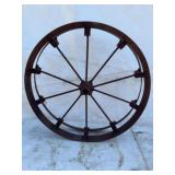 Antique Iron Wagon Wheel