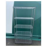 NSF Chrome Wire Shelving Unit, 5-Shelf