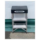 Werner Aluminum 3-Step Ladder