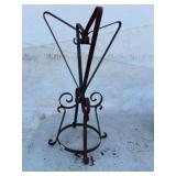 Wrought Iron Decorative Display Stand