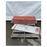 Salvaged Painted Wooden Doors