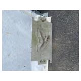 Cast Metal Eagle Relief Architectural Panel