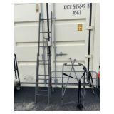 Metal Loading Ramp and Carrier Lot