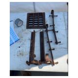 Cast Iron Stove Grate and Hardware