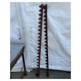 Antique Cast Iron Sickle Bar Blades