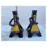 Pair Black Jack 2-1/4 Ton Jack Stands